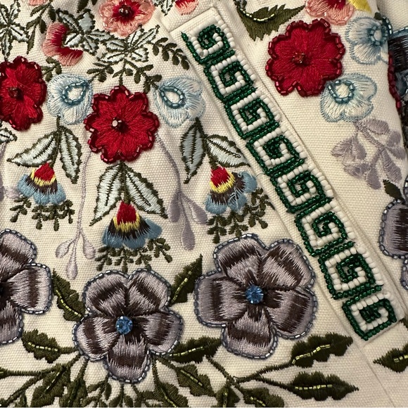 Alice + Olivia Yardley Jacket Embroidered and Beaded Size XS NWT - Picture 7 of 11